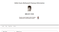 Desktop Screenshot of eddieevans.com